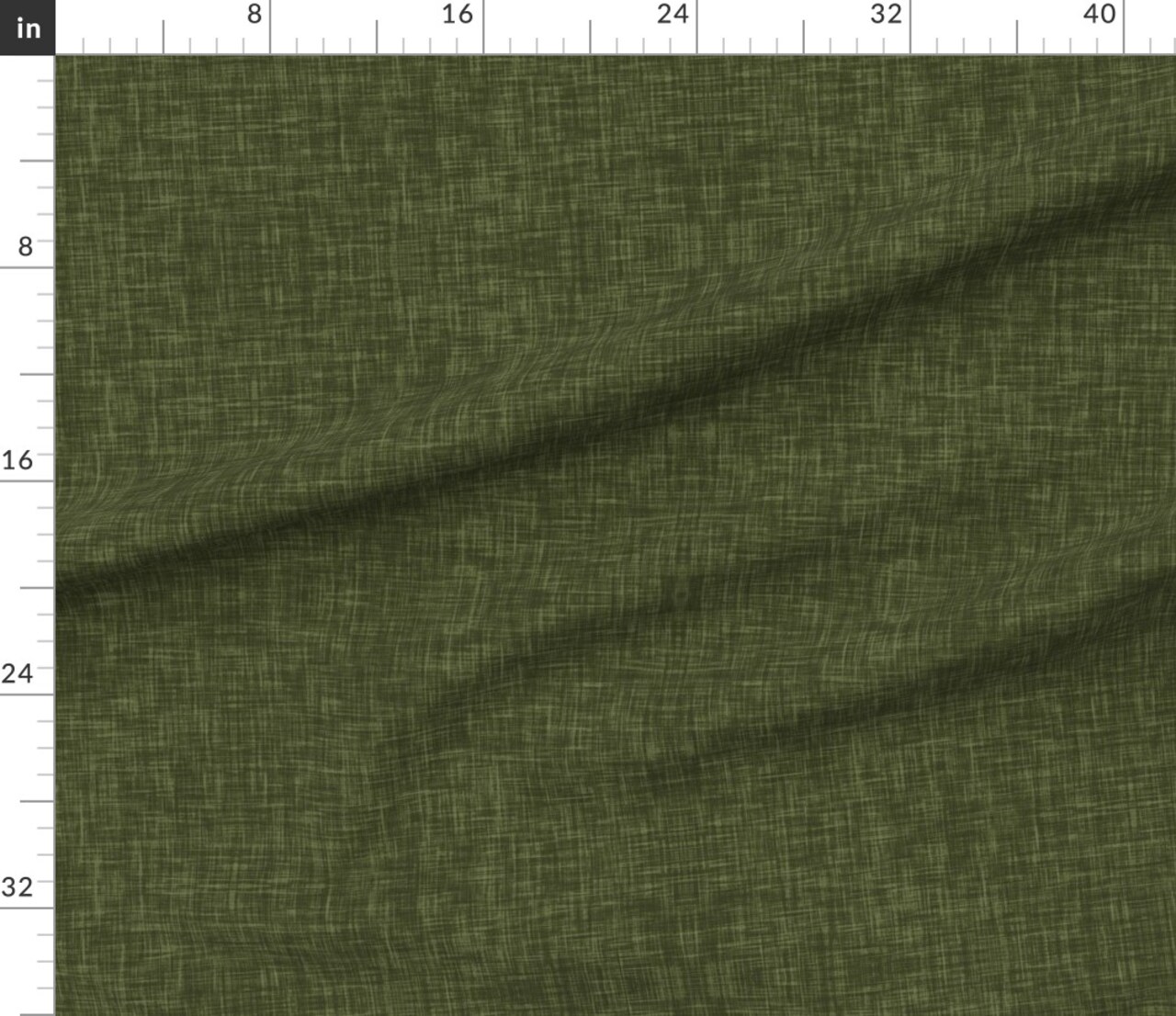 Forest Green Weathered Nature Inspired Dark Olive Classic Timeless Cozy Cabincore Distressed Custom Printed Fabric by Spoonflower Various Fabrics by the Yard or Fat Quarter
